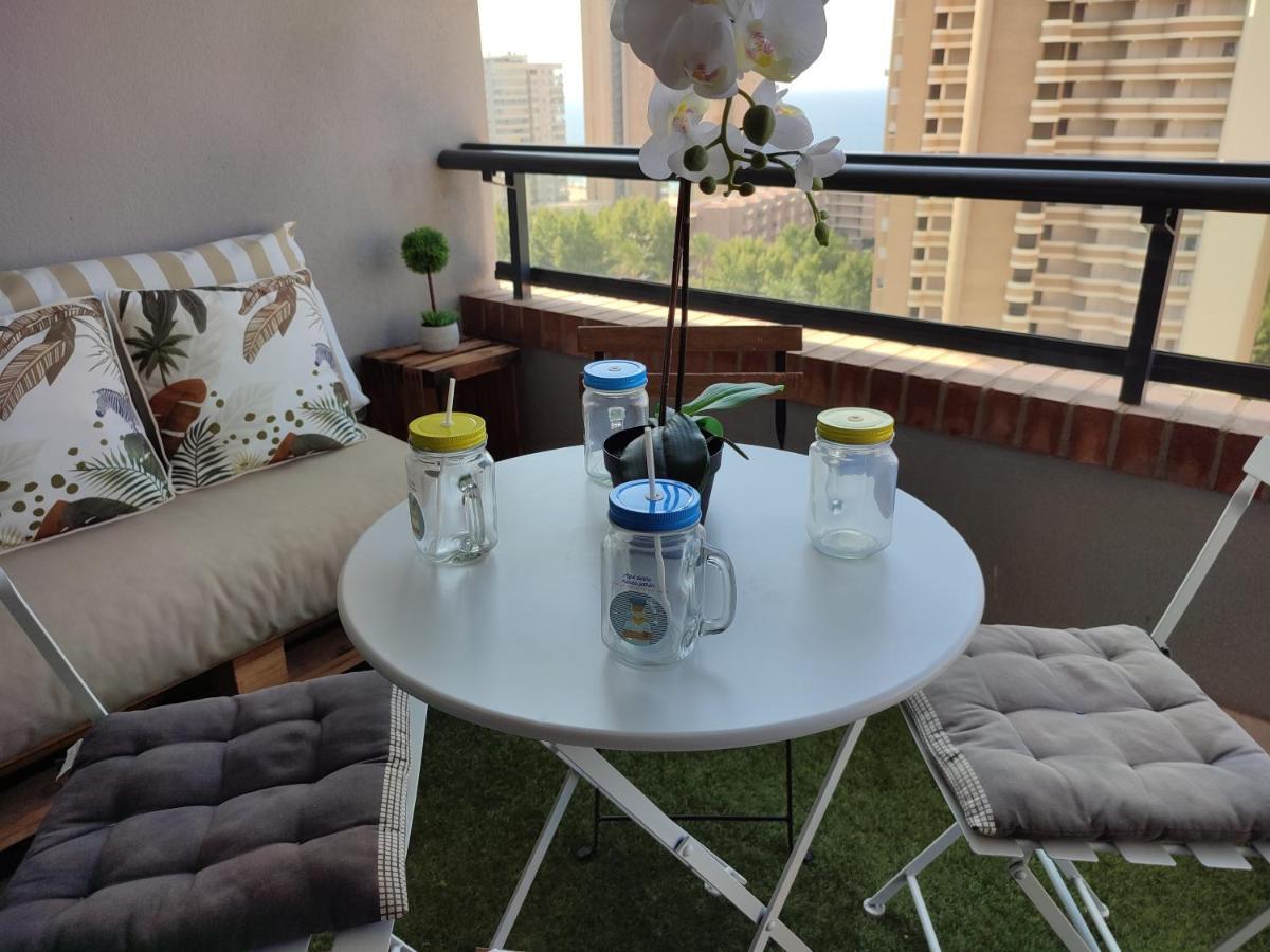 Junto Playa Levante Con Terraza Chill-Out-2 Wcs-A Estrenar Gemelos 23 베니돔 외부 사진