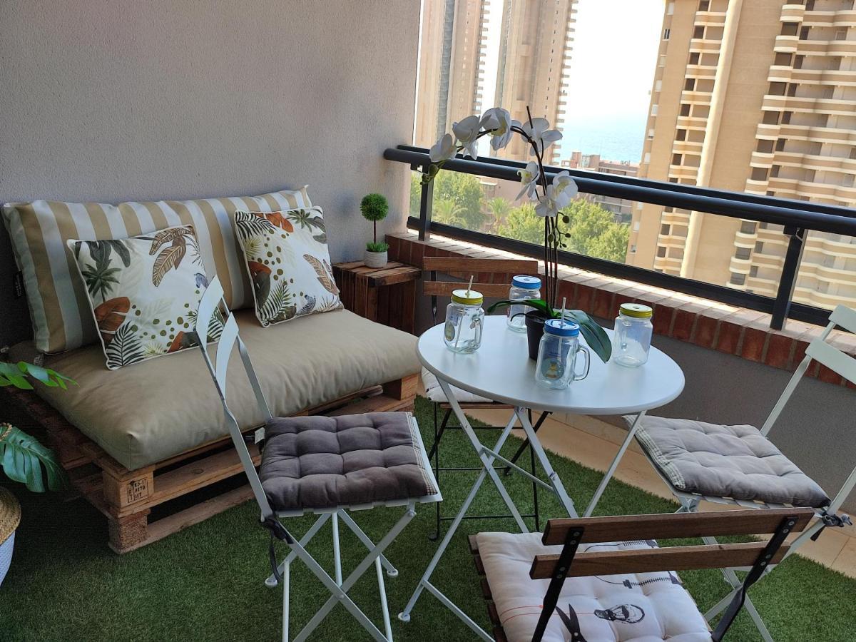 Junto Playa Levante Con Terraza Chill-Out-2 Wcs-A Estrenar Gemelos 23 베니돔 외부 사진